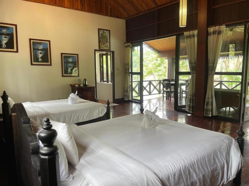 Nam Ou Riverside Resort Ban Vanglè Eksteriør billede