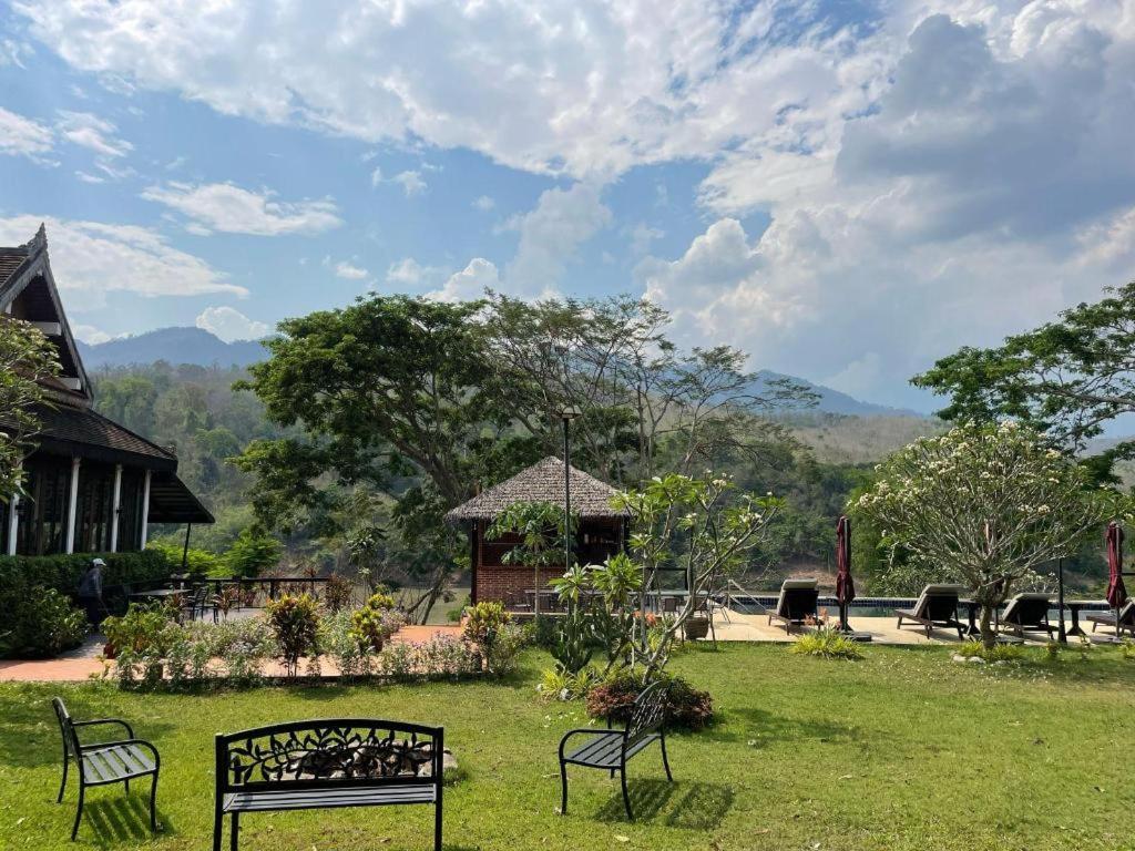 Nam Ou Riverside Resort Ban Vanglè Eksteriør billede